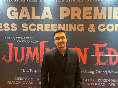 Merinding! Dimas Aditya Dengar Suara Orang Dipasung saat Syuting Film Juminten Edan –